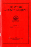 Harvard Mountaineering (Various Issues)