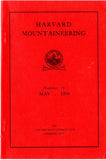 Harvard Mountaineering (Various Issues)