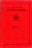 Harvard Mountaineering (Various Issues)