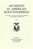 Accidents in North American Climbing (Various Issues)
