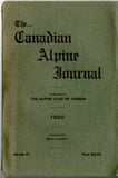 Canadian Alpine Journal (Various Issues)