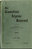 Canadian Alpine Journal (Various Issues)