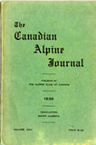 Canadian Alpine Journal (Various Issues)