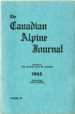 Canadian Alpine Journal (Various Issues)