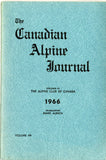 Canadian Alpine Journal (Various Issues)