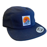Navy Five Panel Hat