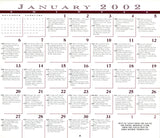 The Year of the Mountains: Commemorative Calendar