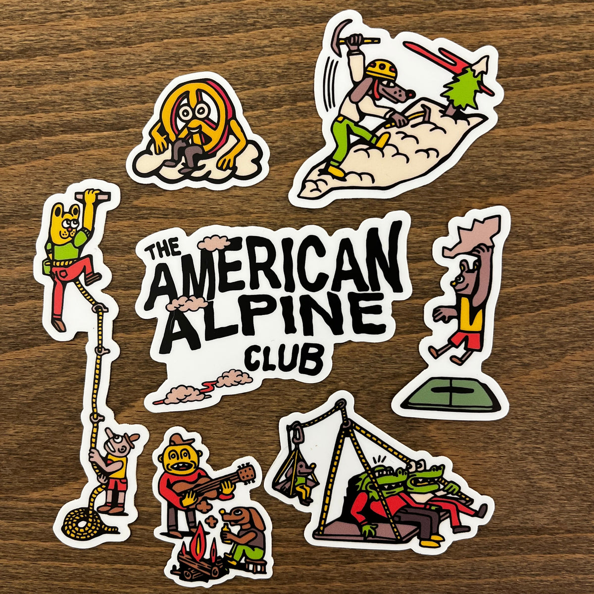 Killer Acid Sticker Pack – The American Alpine Club Store