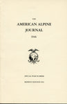 American Alpine Journal (Various Issues)