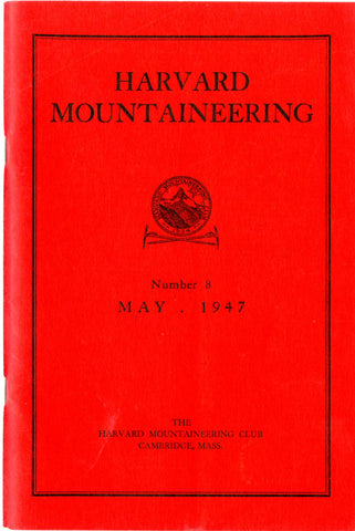 Harvard Mountaineering (Various Issues)