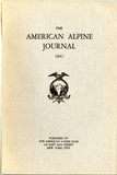 American Alpine Journal (Various Issues)
