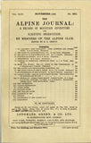 The Alpine Journal UK (Various Issues)