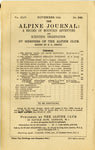 The Alpine Journal UK (Various Issues)