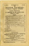 The Alpine Journal UK (Various Issues)