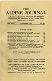 The Alpine Journal UK (Various Issues)