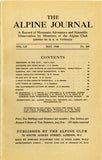 The Alpine Journal UK (Various Issues)