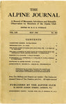 The Alpine Journal UK (Various Issues)