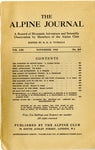 The Alpine Journal UK (Various Issues)