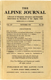 The Alpine Journal UK (Various Issues)