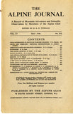 The Alpine Journal UK (Various Issues)