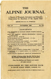 The Alpine Journal UK (Various Issues)