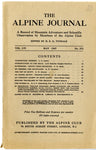The Alpine Journal UK (Various Issues)