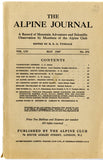 The Alpine Journal UK (Various Issues)