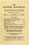 The Alpine Journal UK (Various Issues)