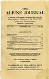 The Alpine Journal UK (Various Issues)