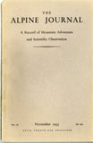 The Alpine Journal UK (Various Issues)