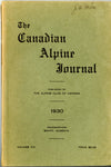 Canadian Alpine Journal (Various Issues)
