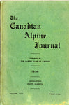 Canadian Alpine Journal (Various Issues)