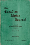Canadian Alpine Journal (Various Issues)