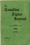 Canadian Alpine Journal (Various Issues)