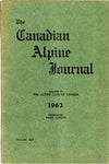 Canadian Alpine Journal (Various Issues)