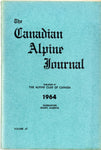 Canadian Alpine Journal (Various Issues)