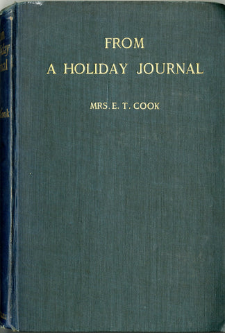 From a Holiday Journal