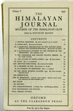 The Himalayan Journal (Various Issues)