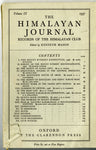 The Himalayan Journal (Various Issues)