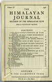 The Himalayan Journal (Various Issues)
