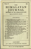 The Himalayan Journal (Various Issues)