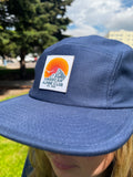 Navy Five Panel Hat