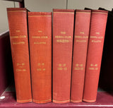 Sierra Club Bulletin (Bound Set) 1904-1963