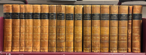 The Alpine Club UK (Bound Set) 1863-1909