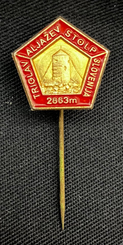 Slovenian Mountaineering Pin 53