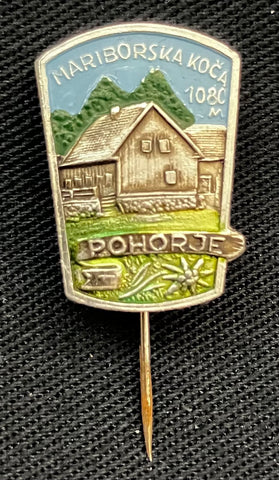 Slovenian Mountaineering Pin 32