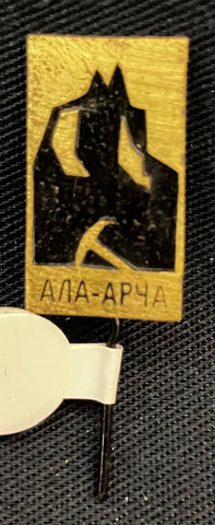 Kyrgyzstan Mountaineering Pin 2