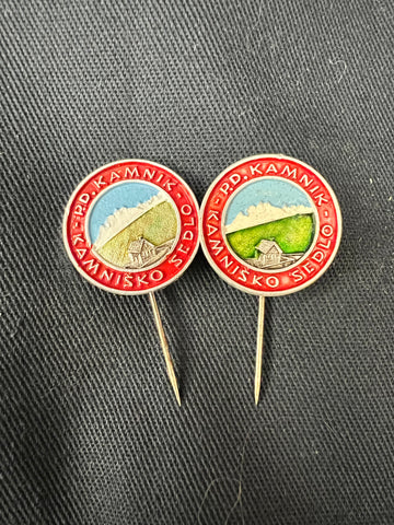 Slovenian Mountaineering Pin 47
