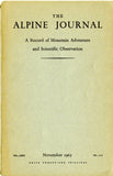 The Alpine Journal UK (Various Issues)