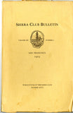 Sierra Club Bulletin (Various Issues)